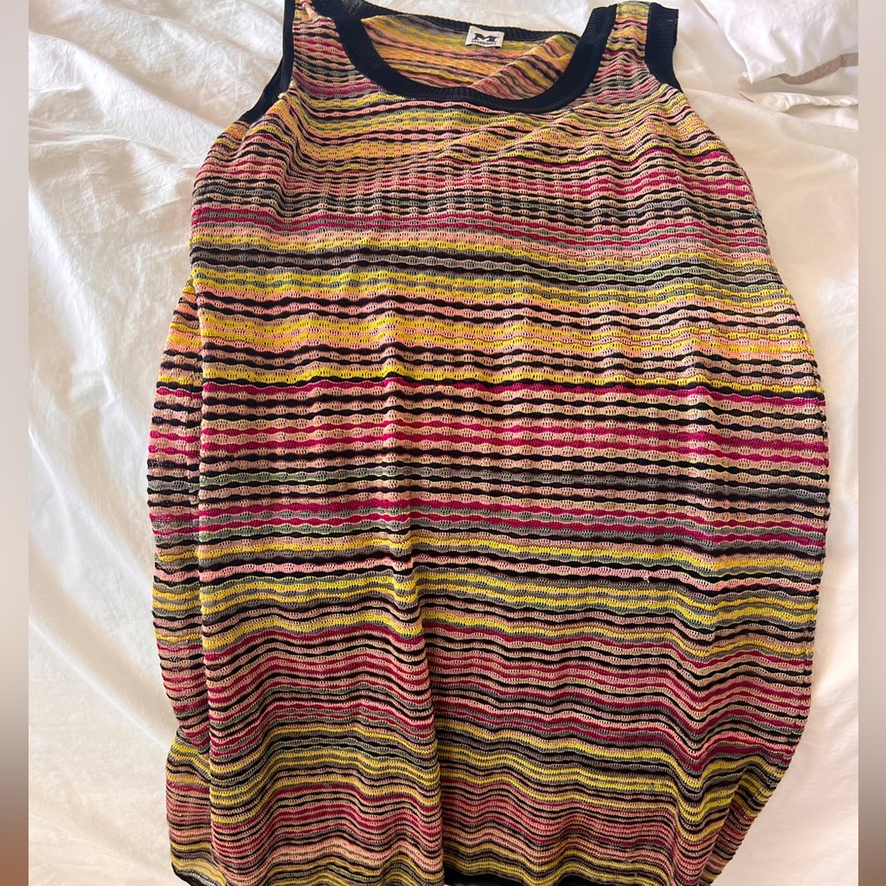 Missoni dress with attached slip